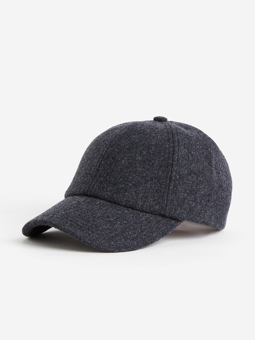 

H&M Women Wool-Blend Cap, Charcoal