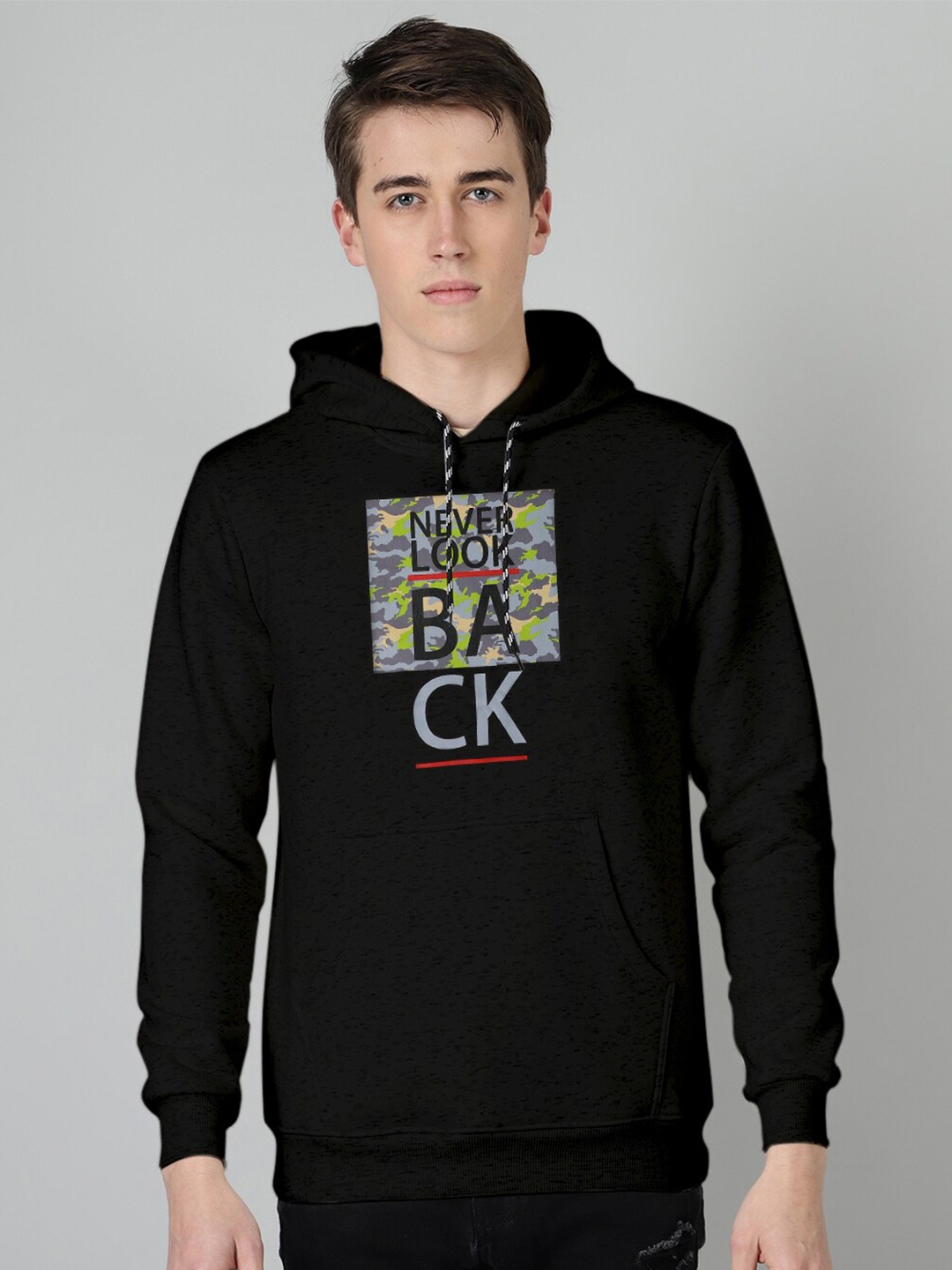 

FTX Graphic Printed Hooded Pullover, Black