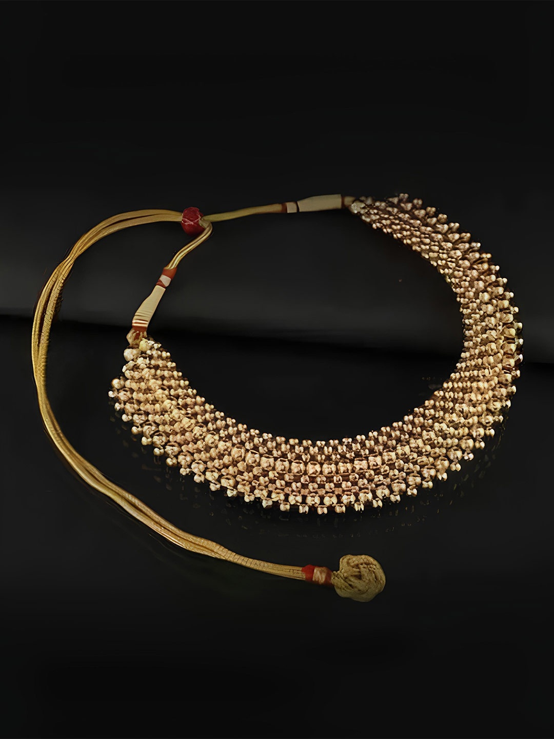 

KARISHMA KREATIONS Gold Plated Beaded Necklace