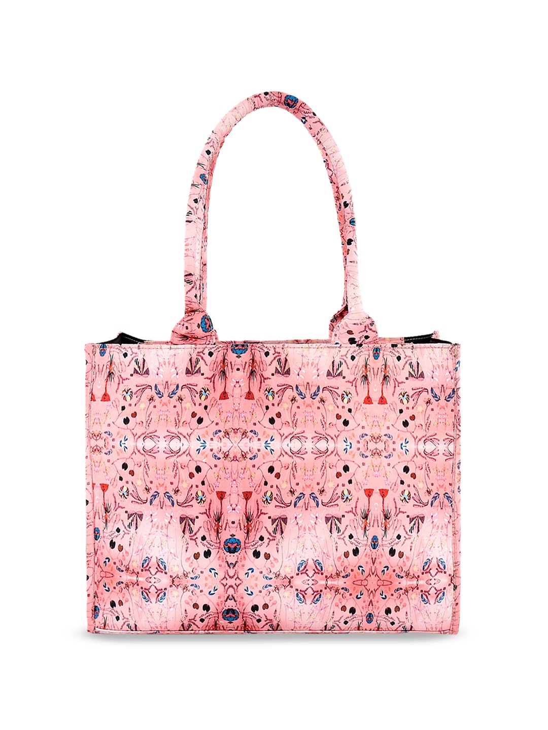 

DressBerry Ethnic Motifs Printed Structured Shoulder Bag, Pink