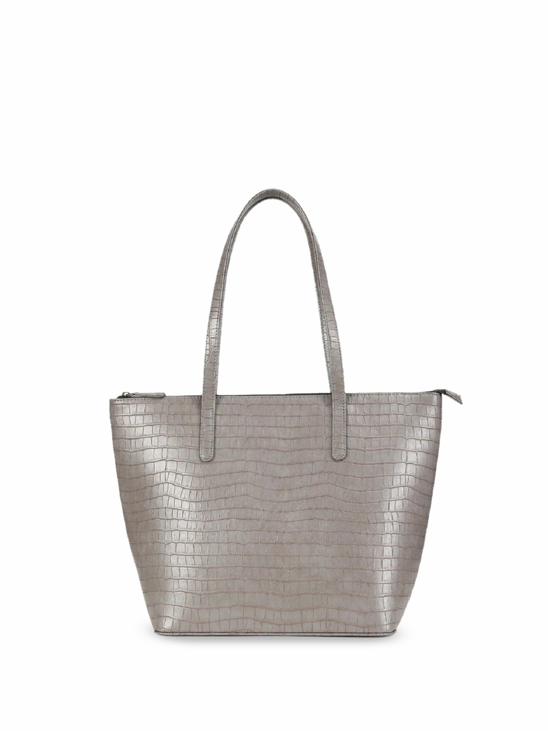 

Mast & Harbour Textured PU Oversized Structured Handheld Bag Up to 12 inch, Grey