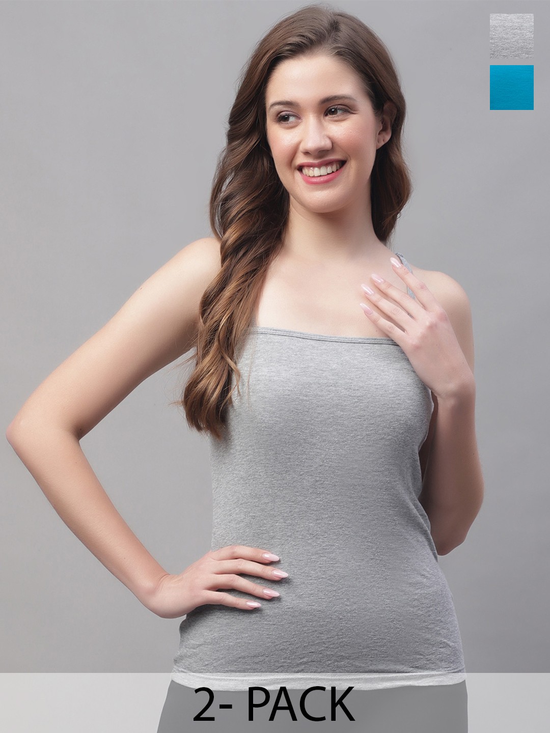 

Friskers Grey Cotton Top