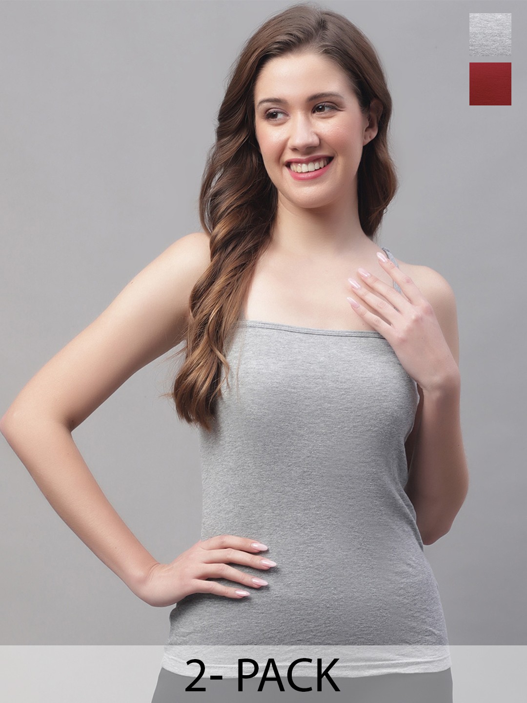 

Friskers Grey Cotton Top