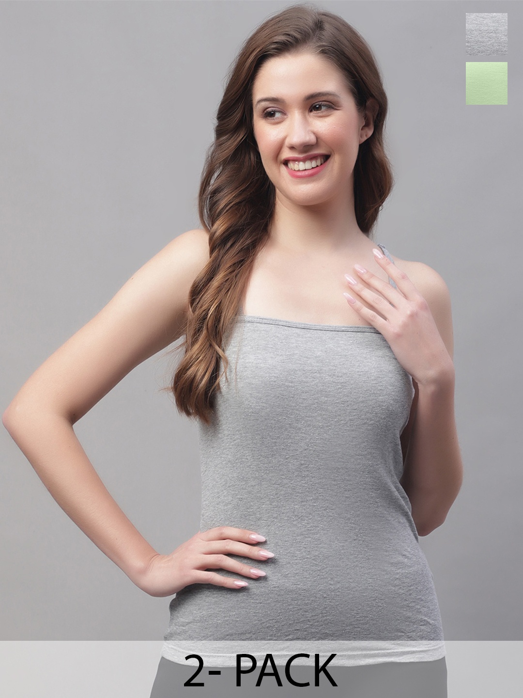 

Friskers Grey Cotton Top