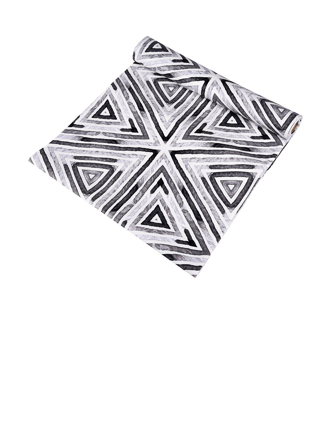 

Kuber Industries Gray Printed Anti-Slip Roll Mat Shelf Liner, Grey