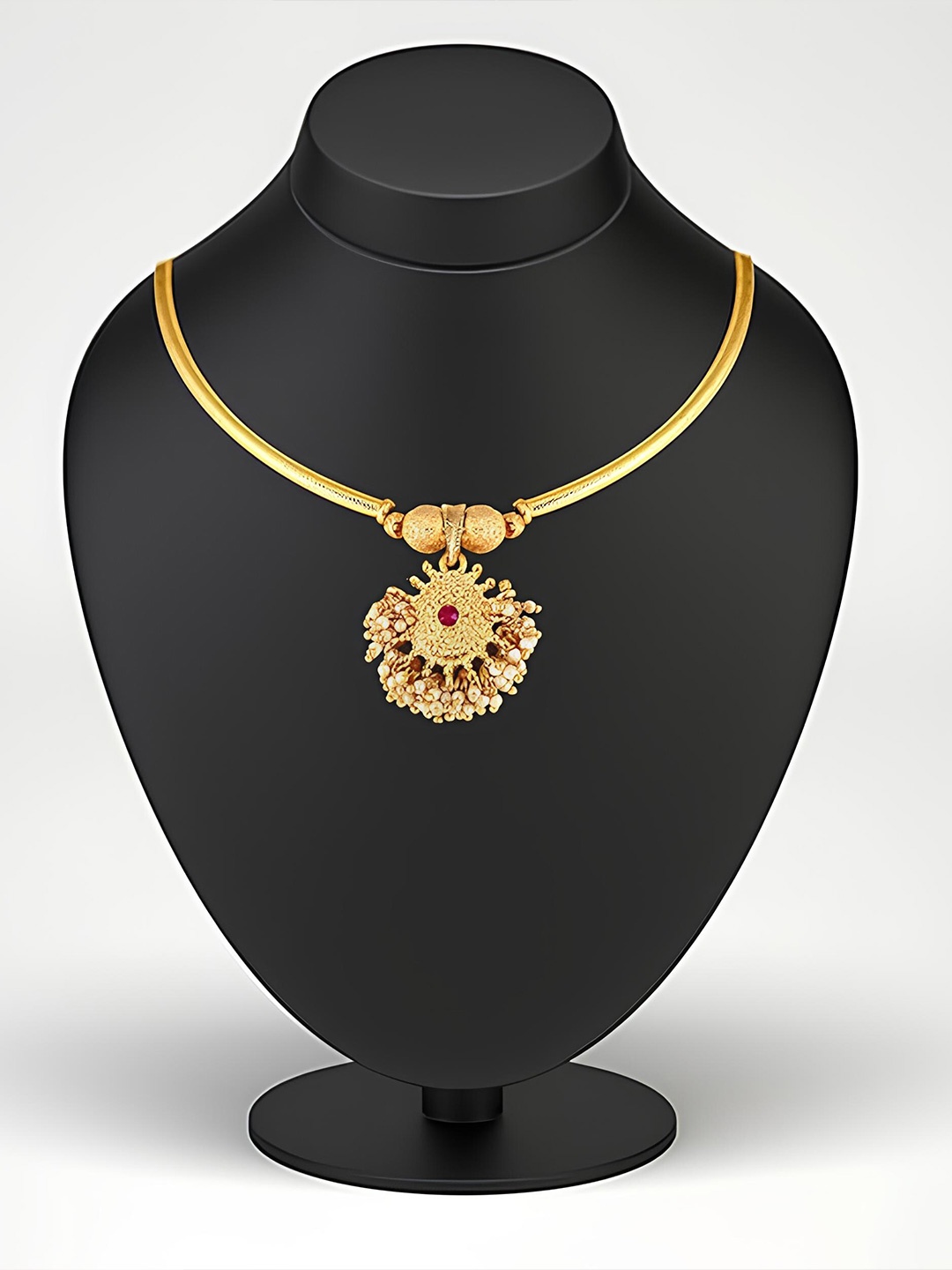 

KARISHMA KREATIONS Gold Plated Beaded Necklace