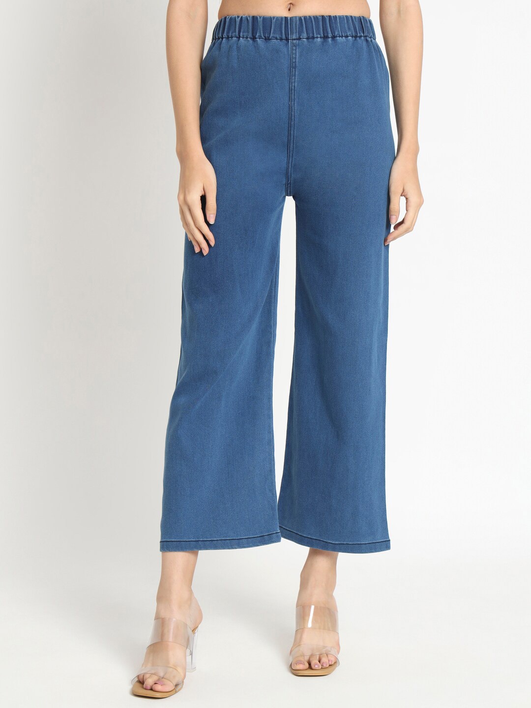 

AngelFab Women Relaxed Fit Jeggings, Blue