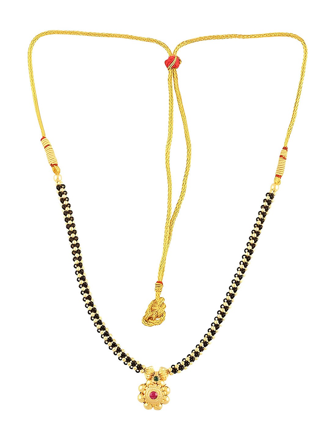 

KARISHMA KREATIONS Gold-Plated Beaded Necklace