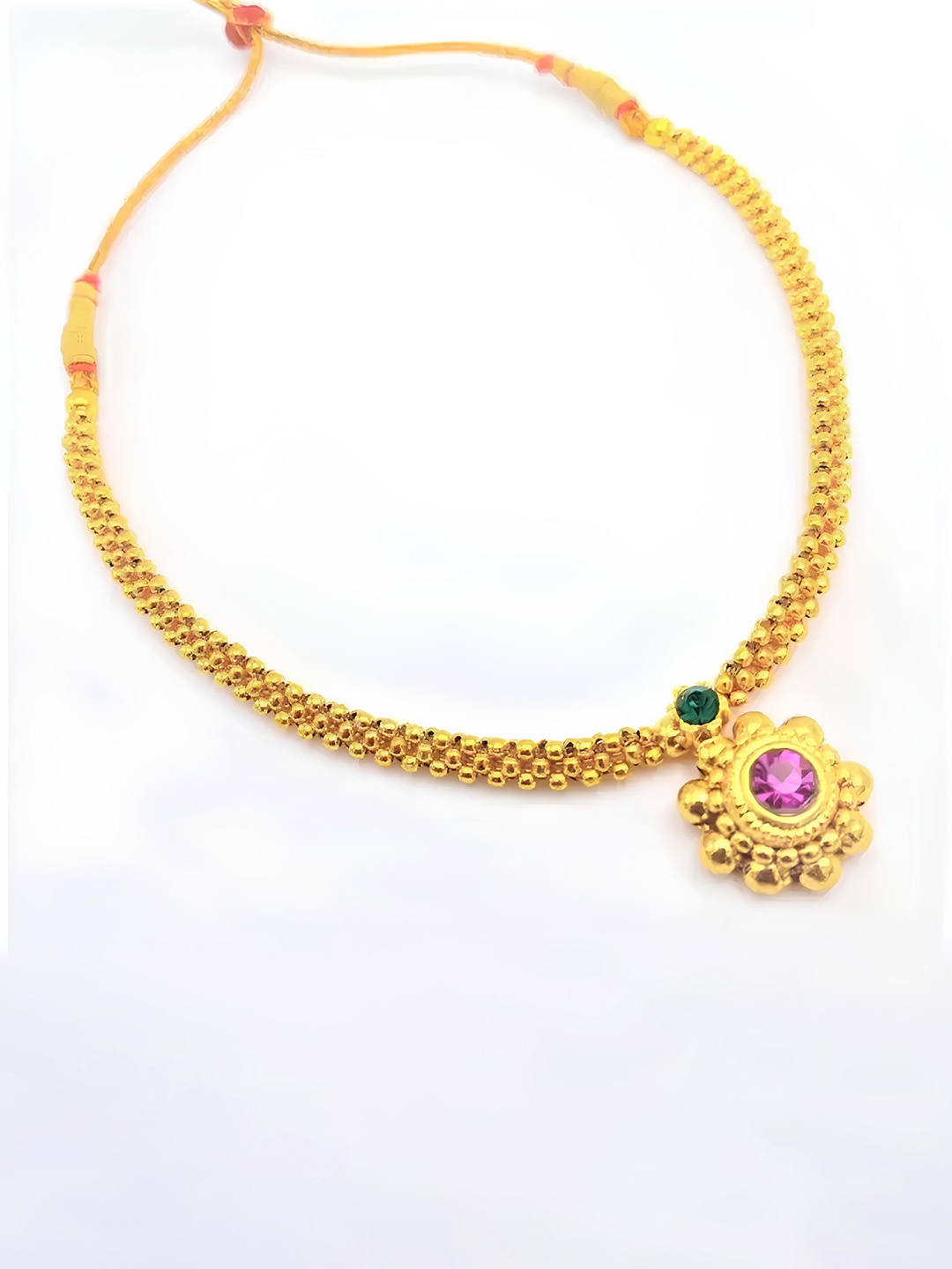 

KARISHMA KREATIONS Gold-Plated Stones-Studded Necklace