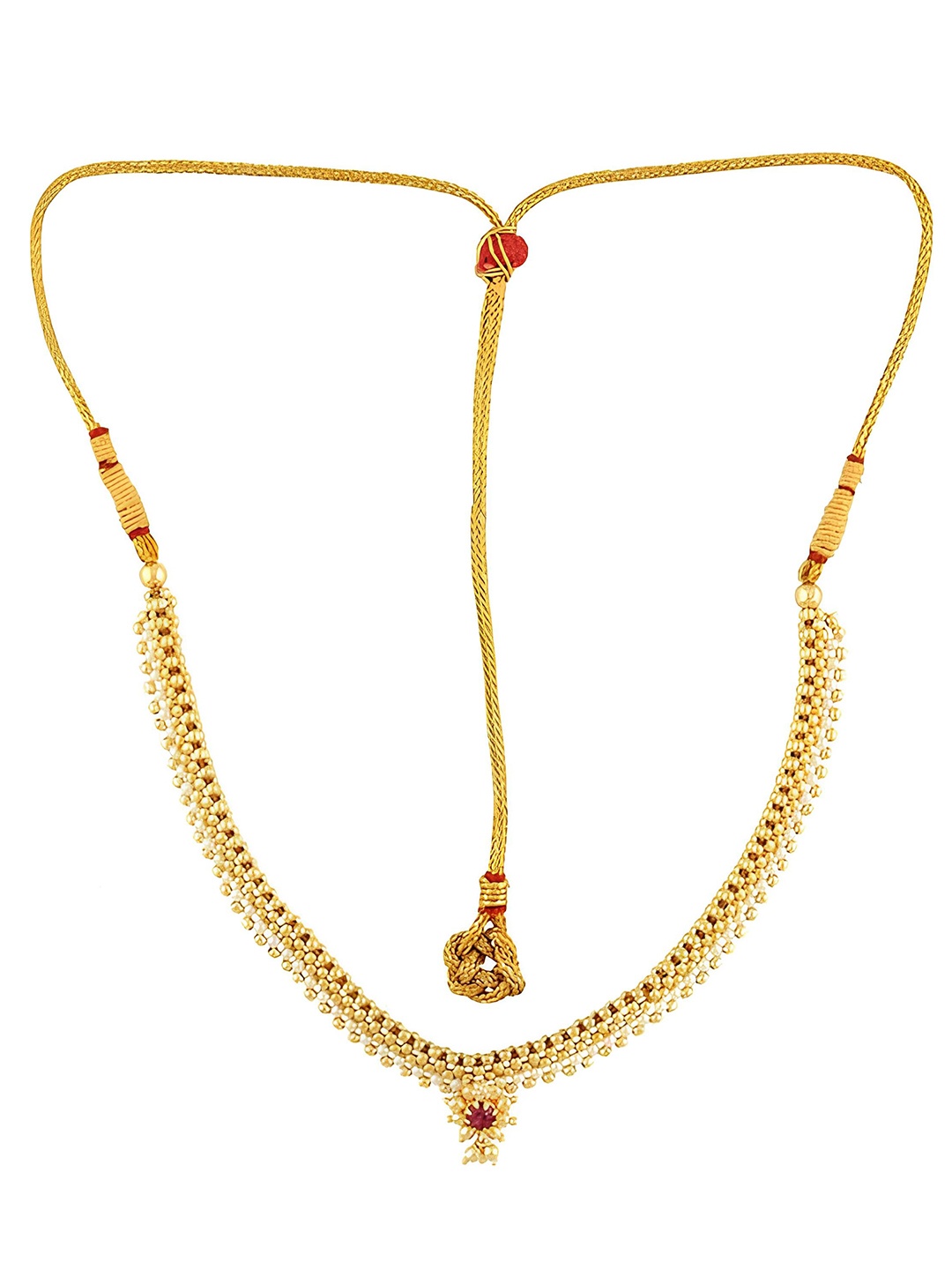 

KARISHMA KREATIONS Gold-Plated Stone-Studded Necklace