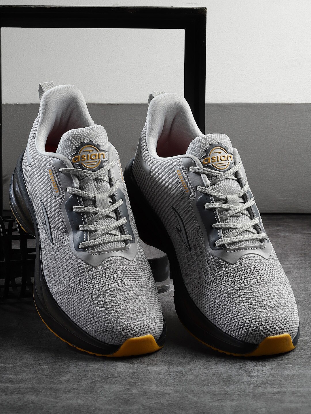 

ASIAN Men ULTRON-03 Running Shoes, Grey