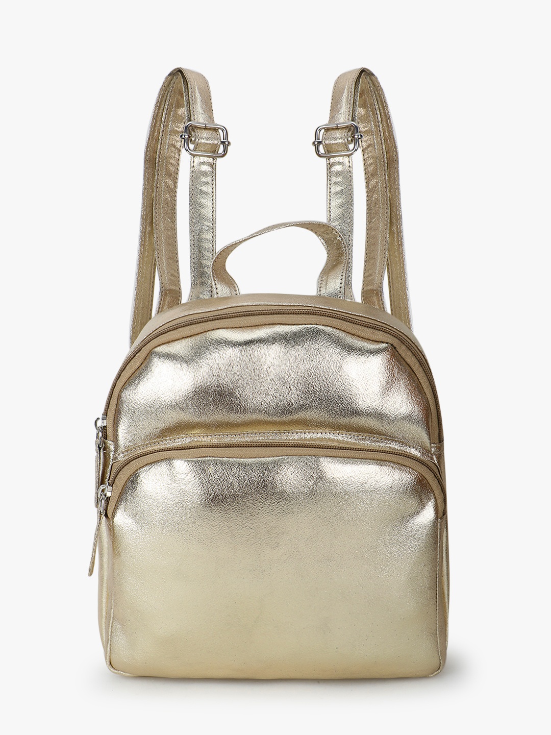 

Spice Art Women Ergonomic Small Backpack, Gold