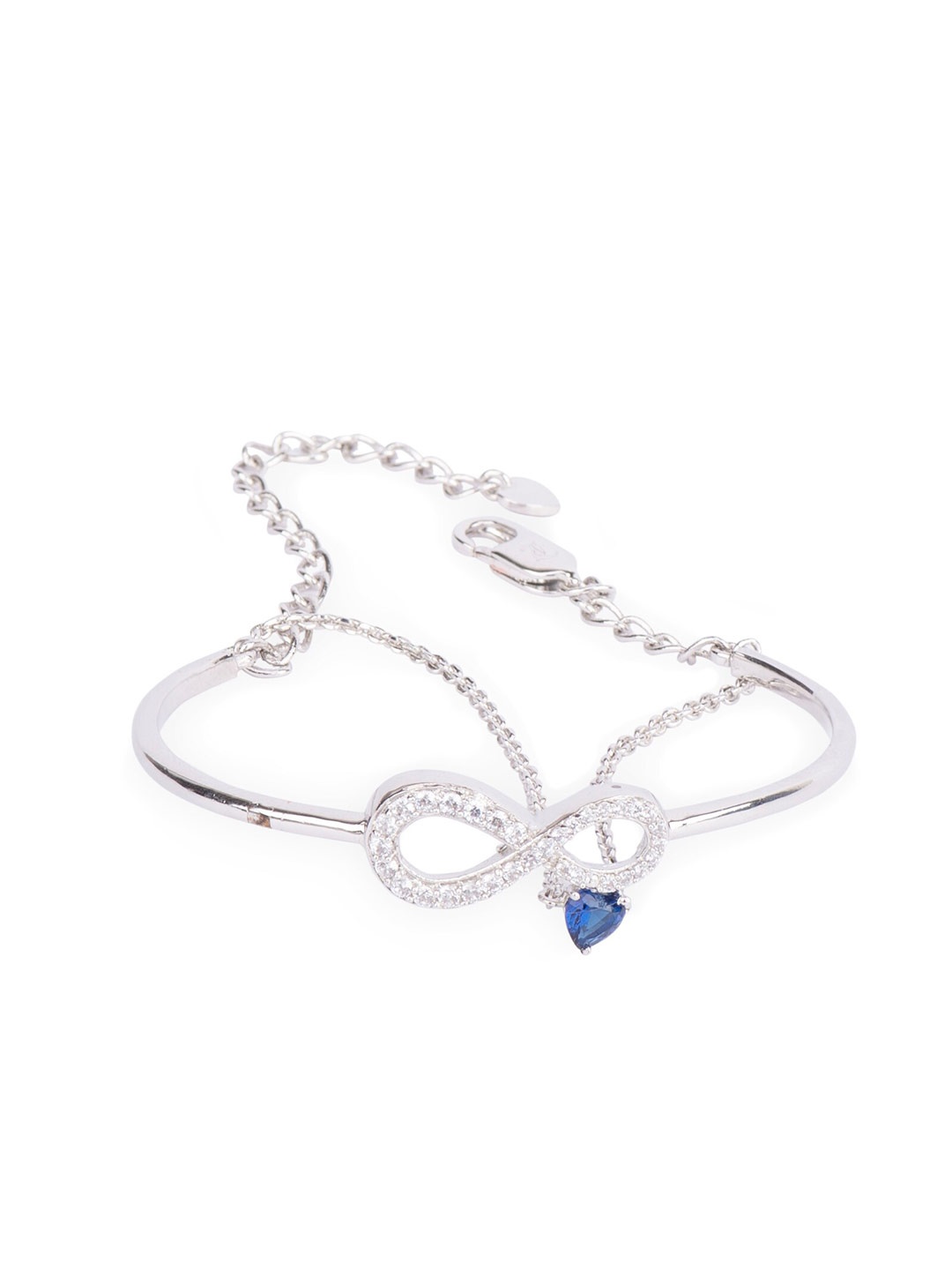 

Juicy Couture Cubic Zirconia Studded Charm Bracelet, Silver