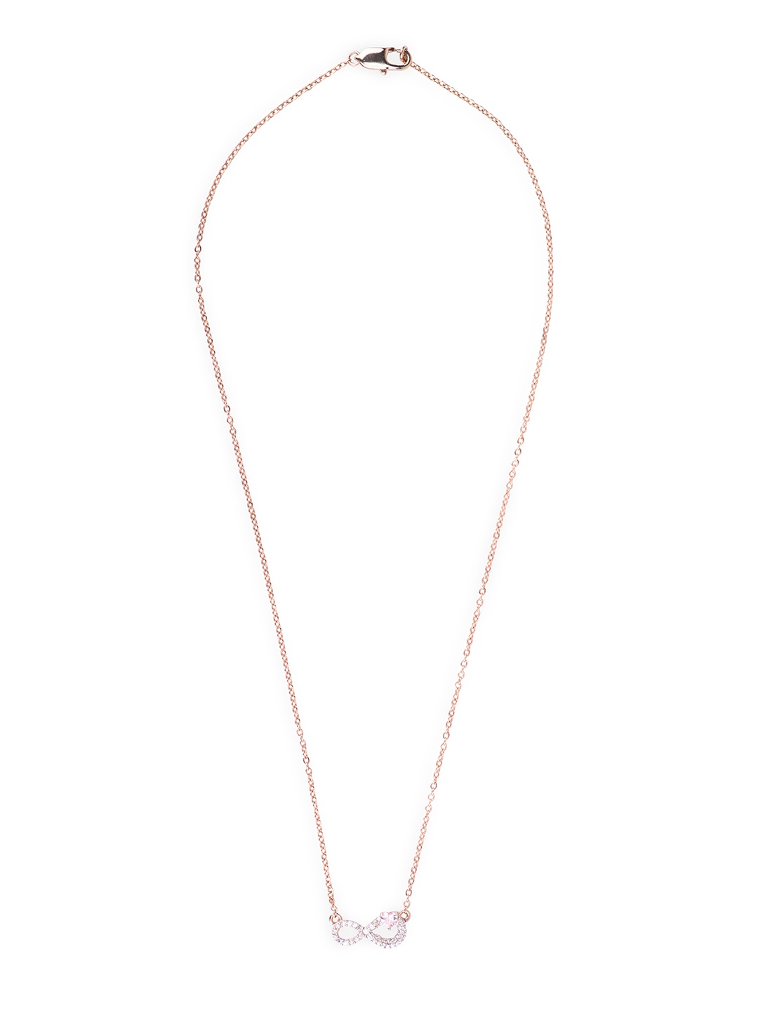 

Juicy Couture Rose Gold-Plated Cubic Zirconia Necklace