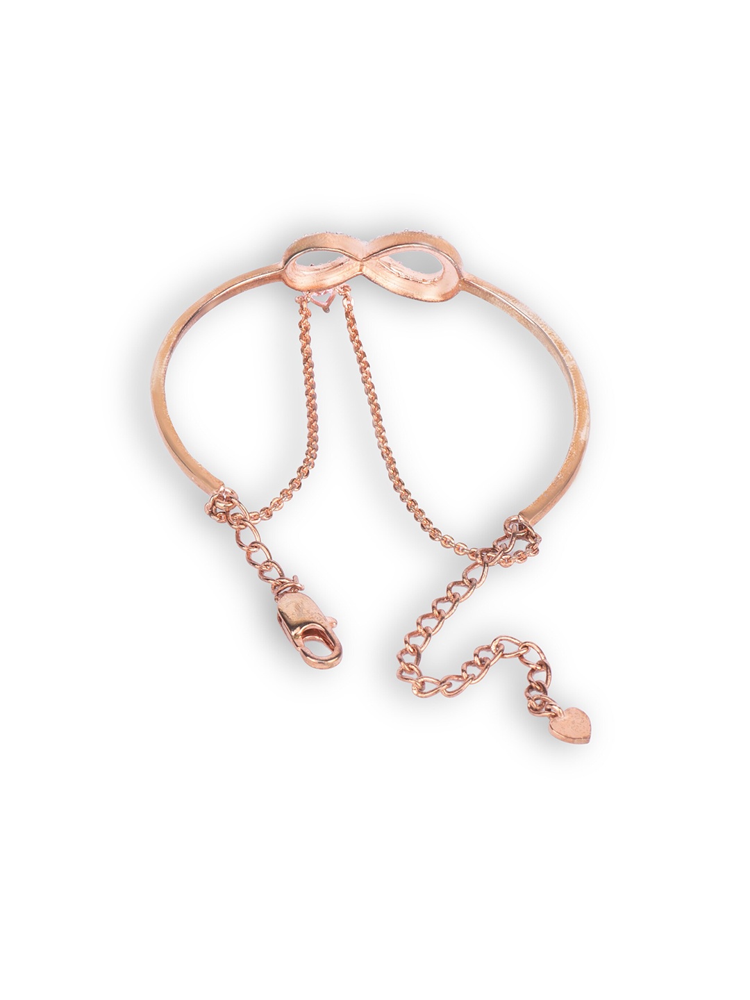 

Juicy Couture Cubic Zirconia Studded Charm Bracelet, Rose gold