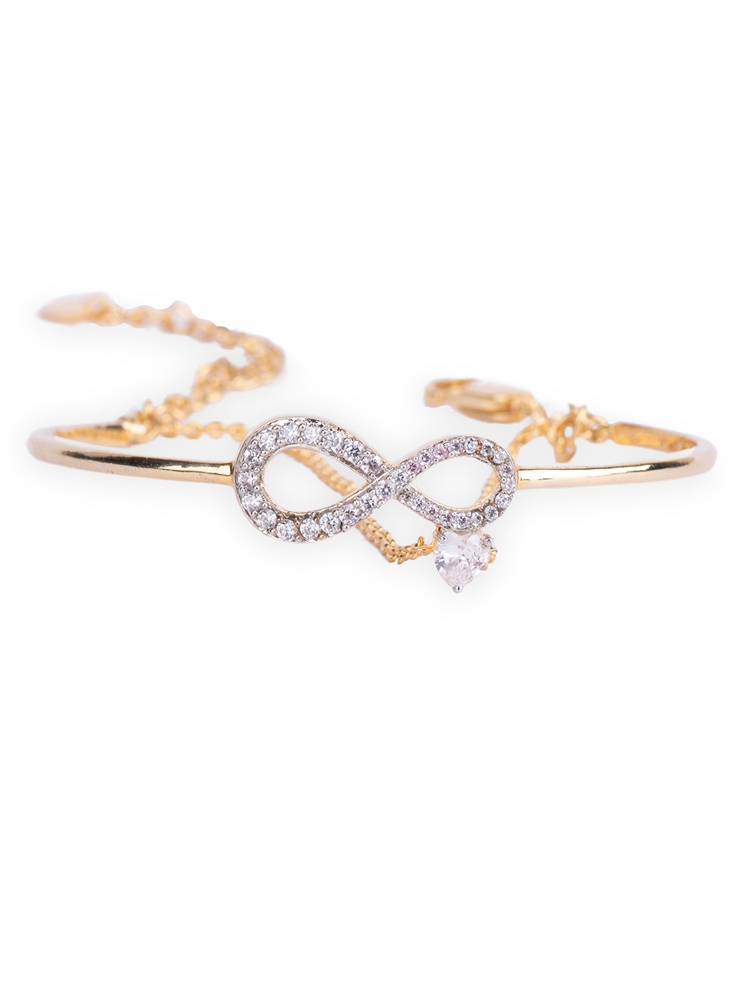 

Juicy Couture Cubic Zirconia Studded Charm Bracelet, Gold