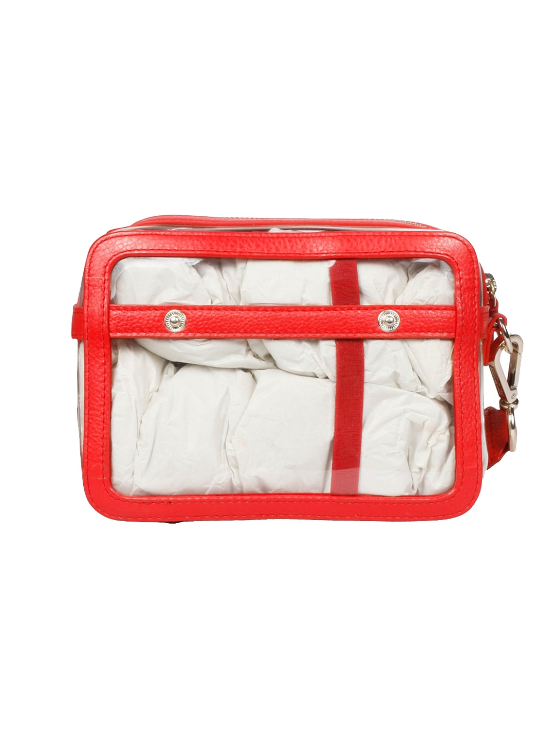 

Favore Structured Sling Bag, Red