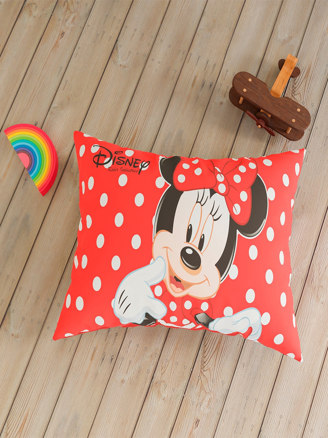 

Kuber Industries Red & Black 4 Pieces Printed Pure Silk Pillow Covers