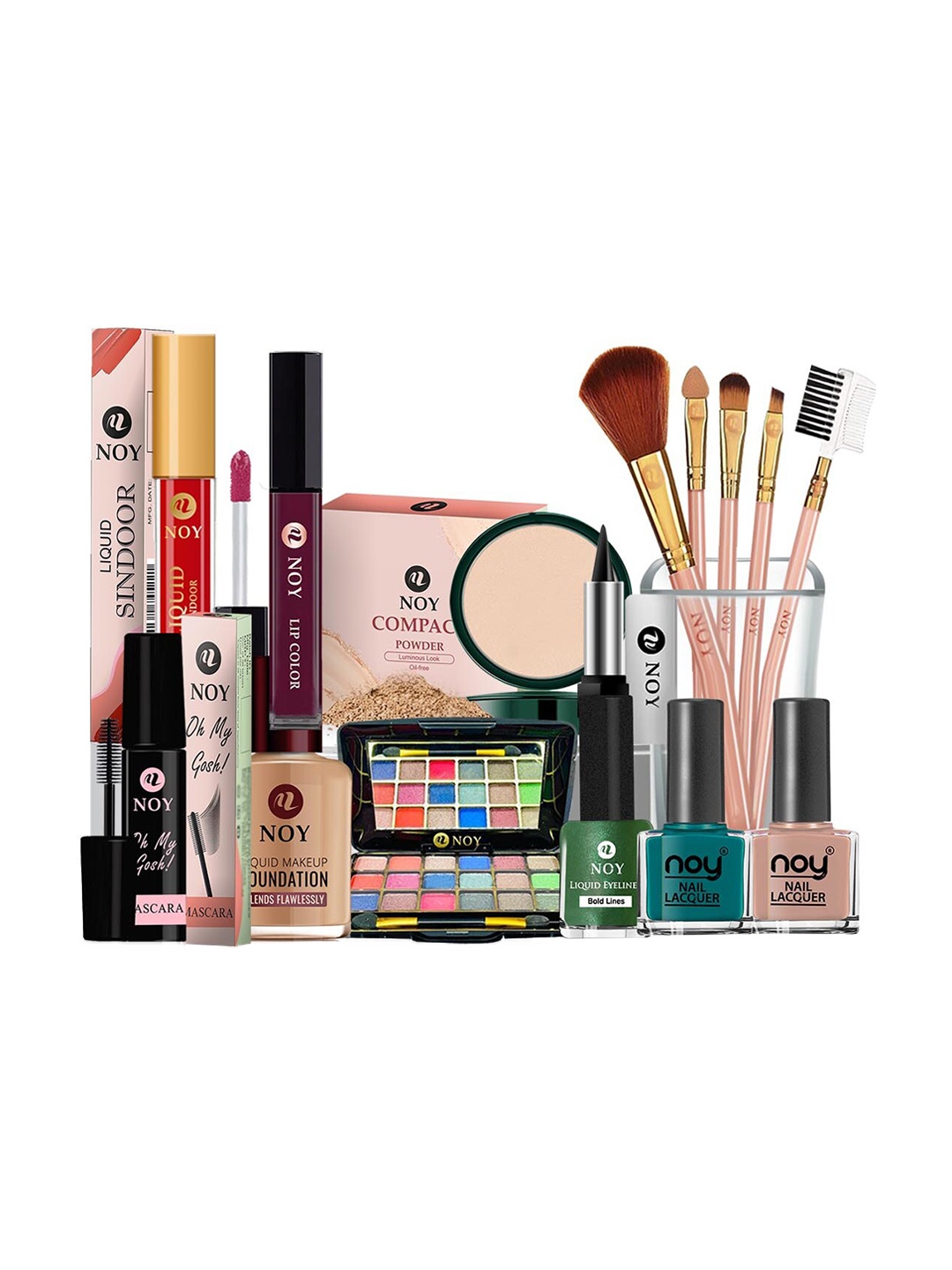 

NOY Icona Makeup Combo - Iconic Fusion For Unforgettable Beauty - Combo No. 1386, Multi