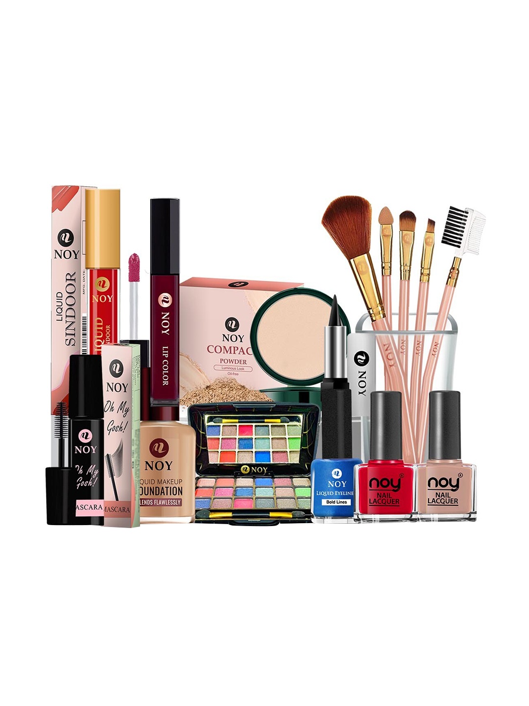 

NOY Captivate Makeup Combo - Irresistible Duo For Captivating Looks - Combo No. 1104, Multi