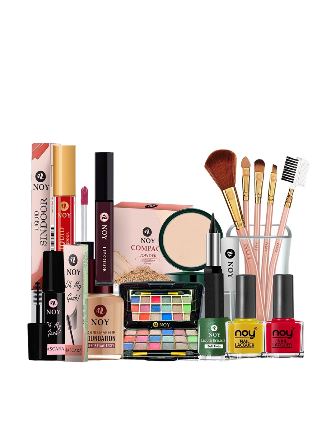 

NOY Natural Glow Makeup Combo - No. 1422, Multi