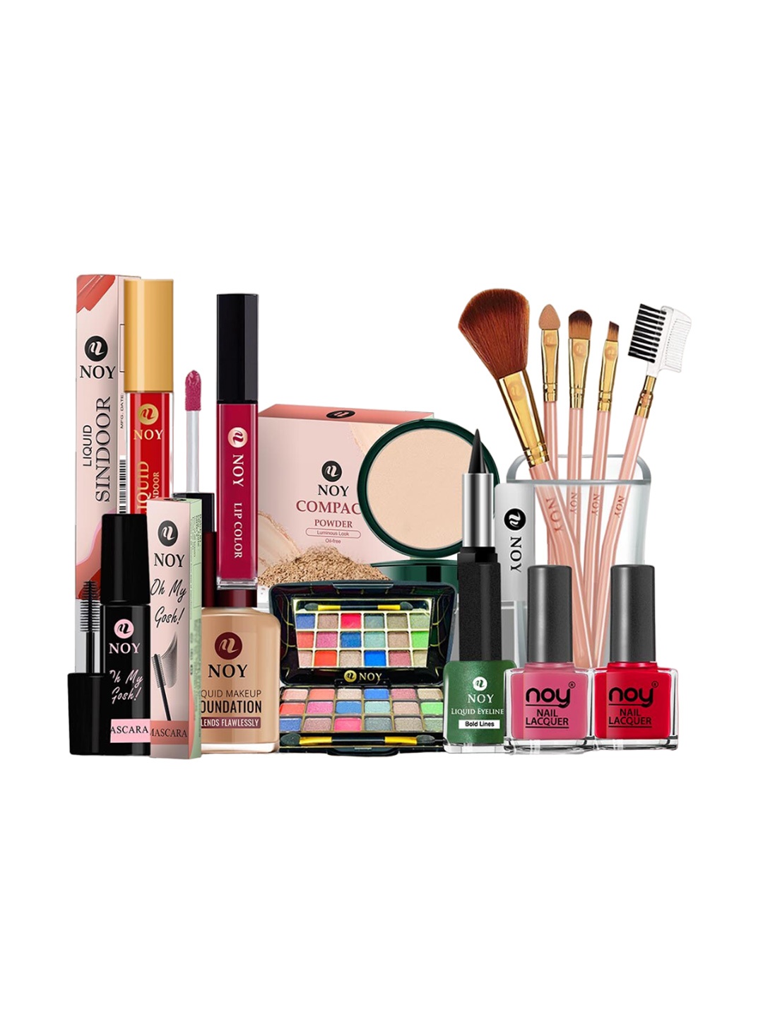 

NOY Beauty Makeup Combo - Captivating Match For Irresistible Beauty - Combo No 1284, Multi