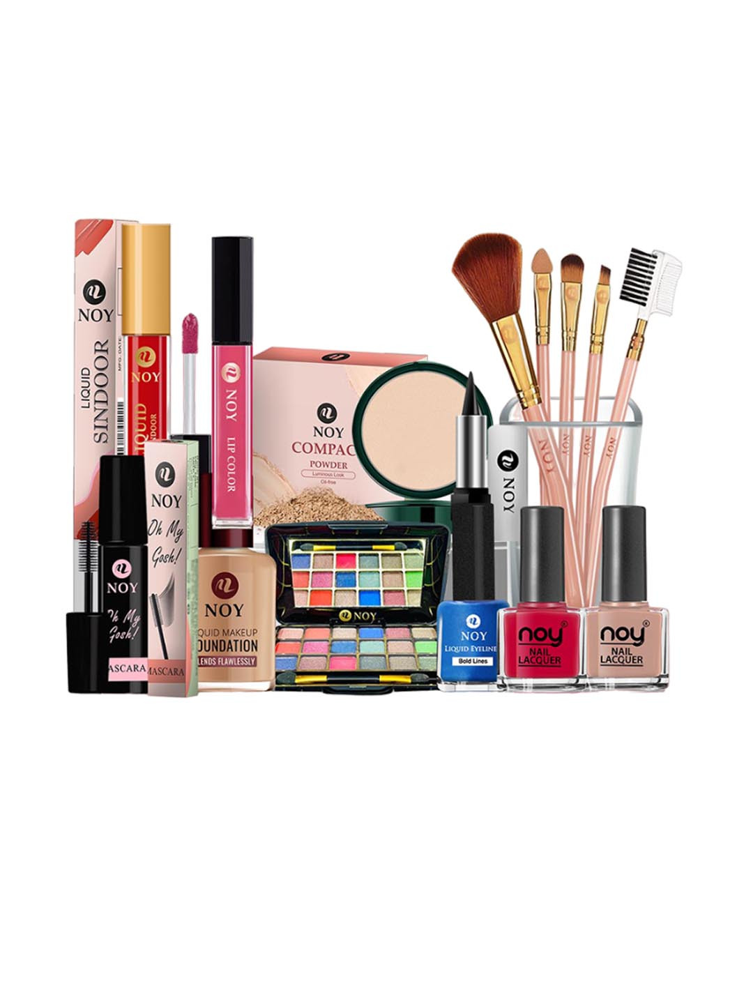 

NOY 15-Pcs Splendor: Luxurious Beauty Pairings For Opulent Looks NO#1147, Peach