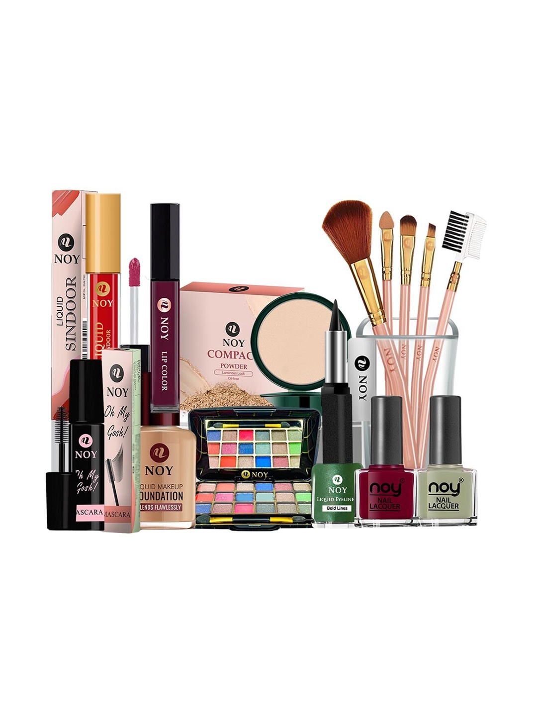 

NOY 15 Pcs Essence Waterproof Makeup Combo -No.1514, Multi