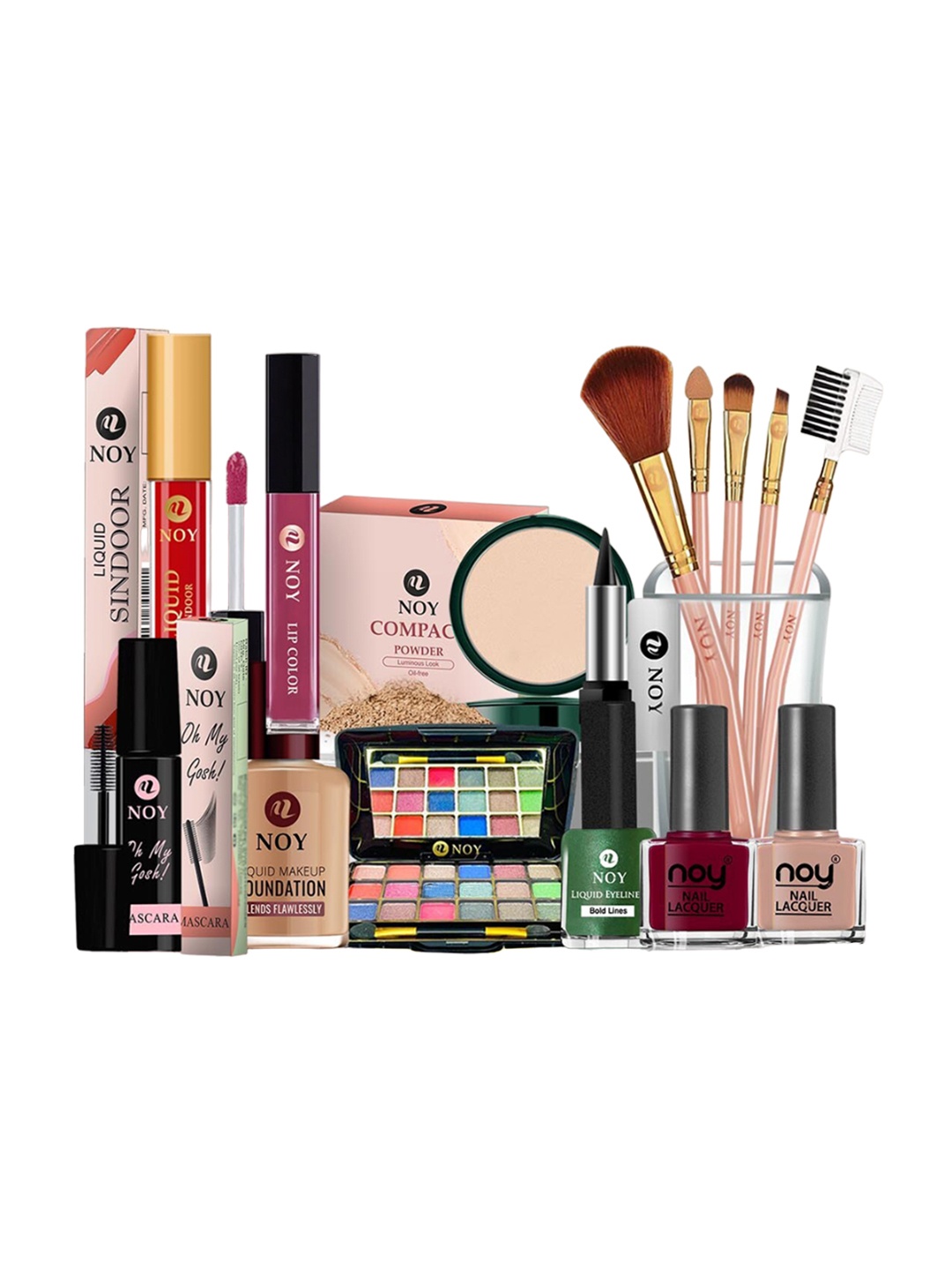 

NOY 15Pcs Makeup Combo No 1559, Purple