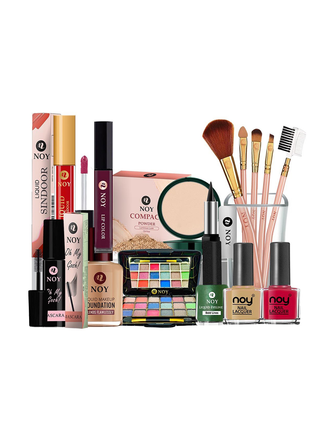 

NOY Captivate Makeup Combo - Irresistible Duo For Captivating Looks - Combo No 1226, Multi