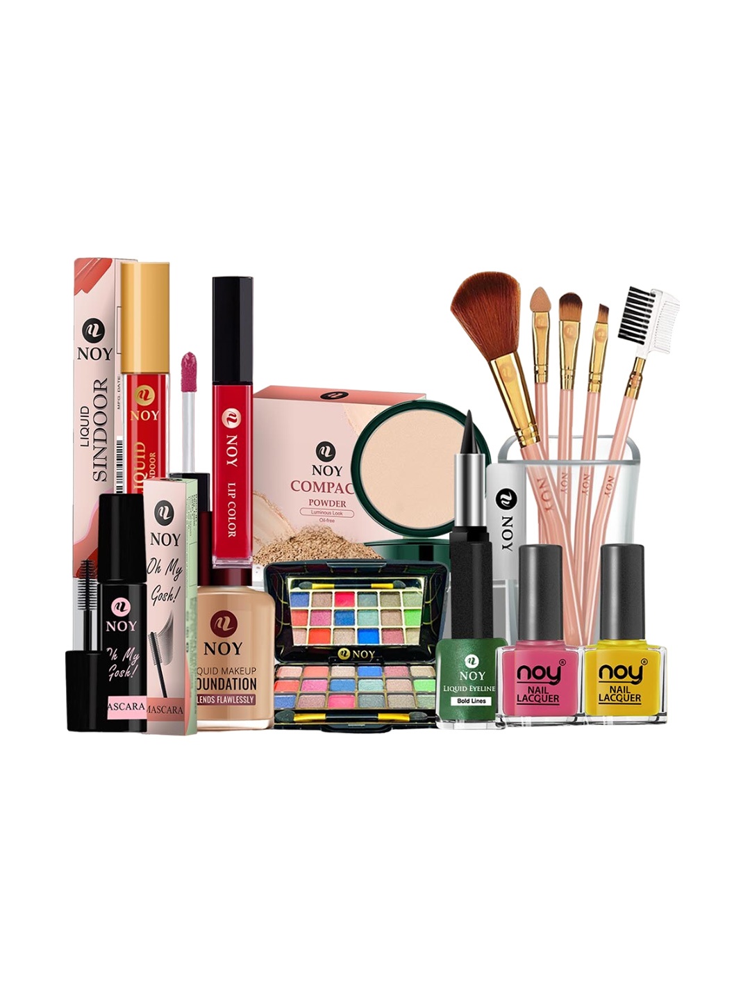 

NOY Marvel Makeup Combo - Flawless Fusion For Stunning Looks - Combo No 1253, Multi