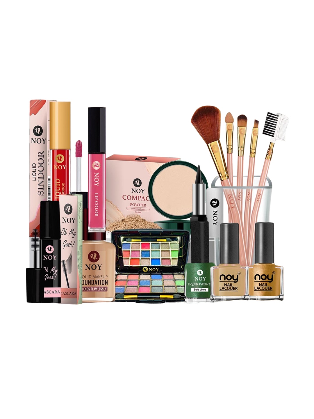 

NOY Temptation Makeup Combo - Tempt And Captivate With Irresistible Pairings - Combo 1211, Multi