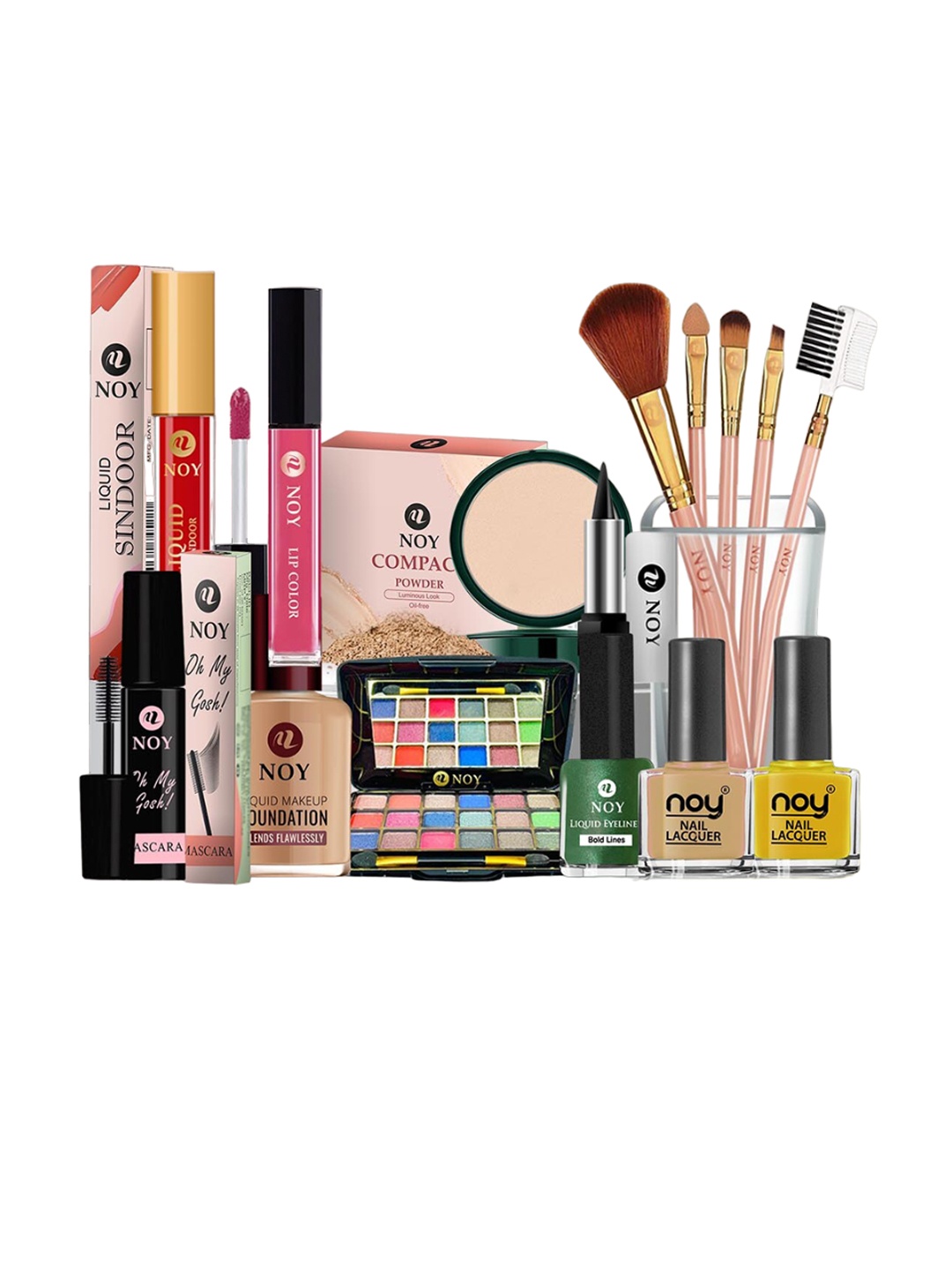 

NOY Enchant Makeup Combo - Unleash Enchanting Beauty With Perfect Pairings - Combo No 1171, Multi