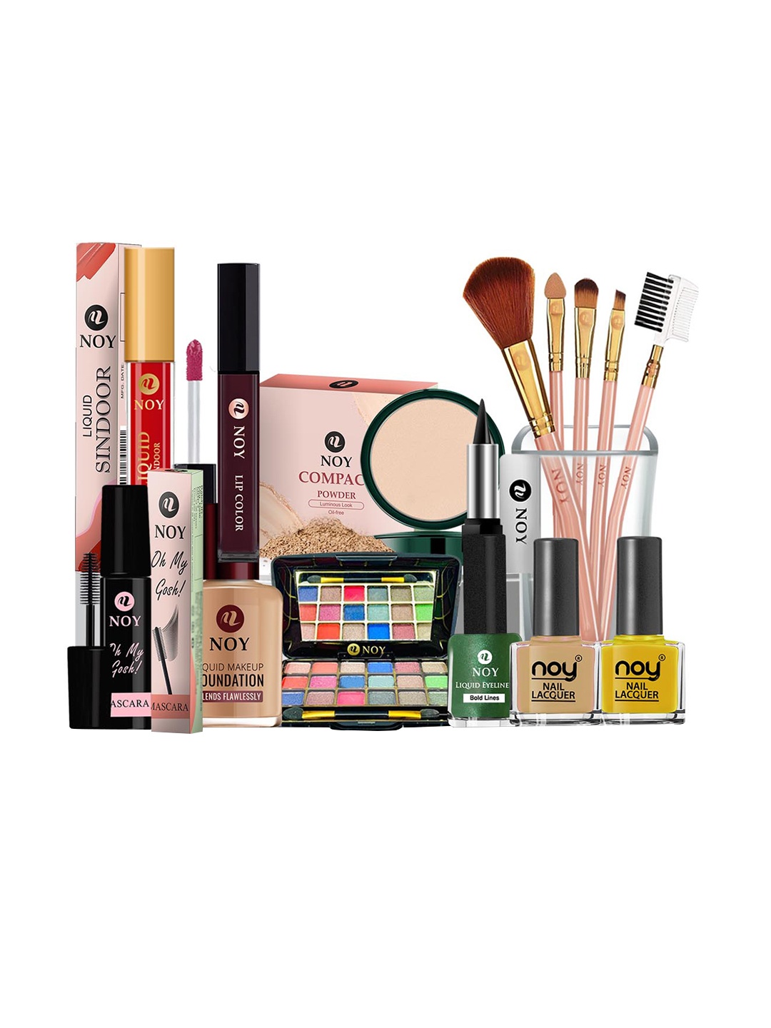 

NOY Envy Makeup Combo - Coveted Combo For Envy-Worthy Looks - Combo No 1174, Multi