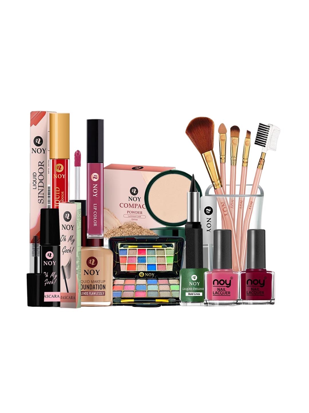 

NOY Temptation Makeup Combo - Alluring Charms For Irresistible Beauty - Combo No 1271, Multi