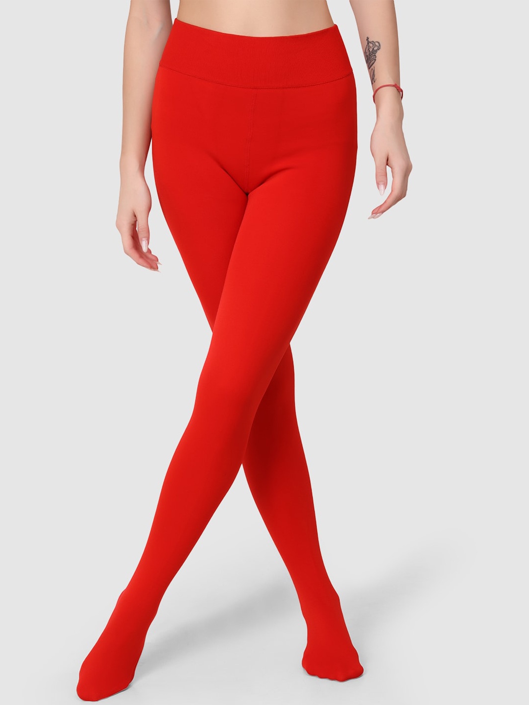 

BRACHY Slim-Fit Thermal Stockings, Red