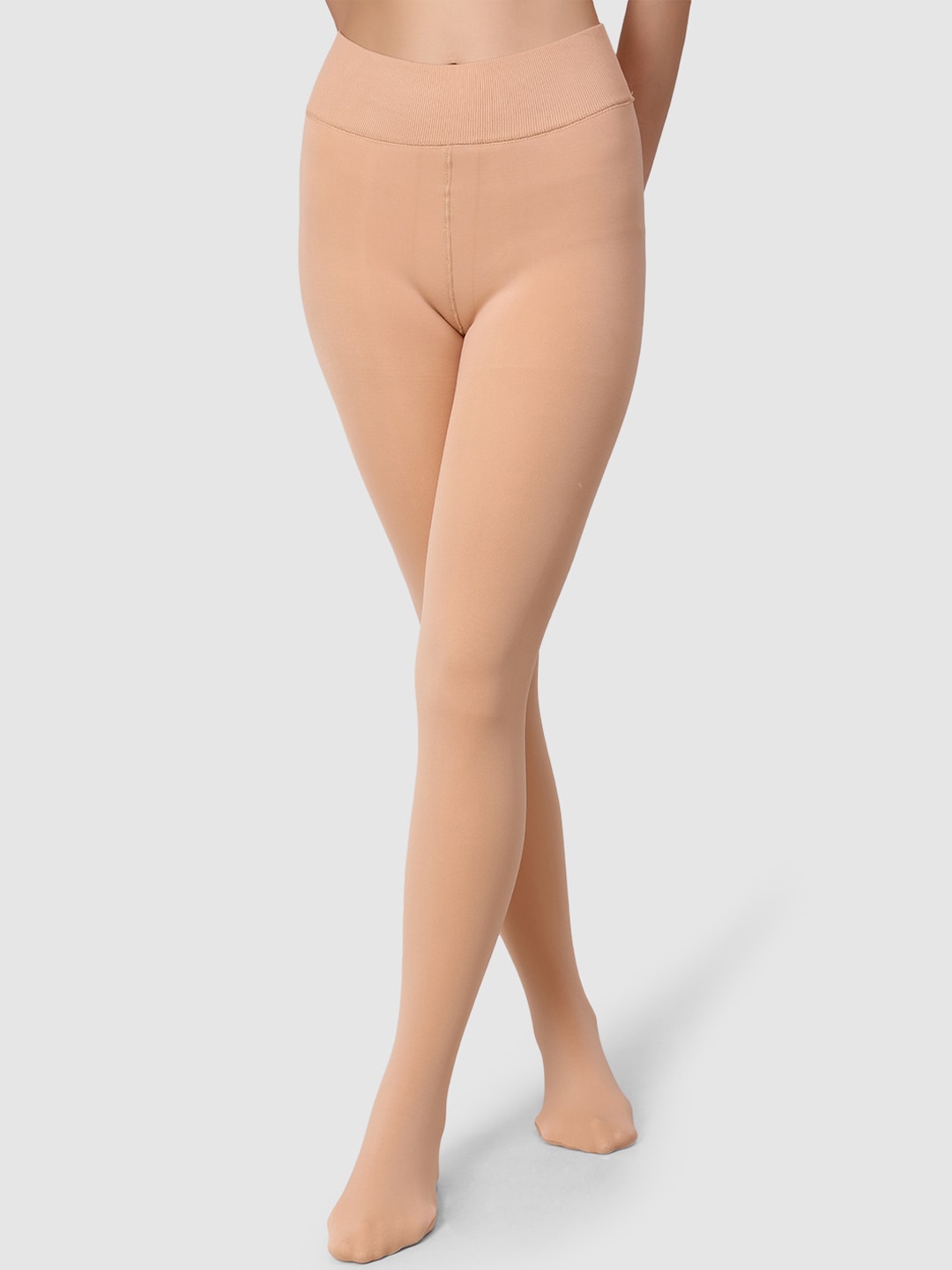 

BRACHY Slim-Fit Thermal Stockings, Nude