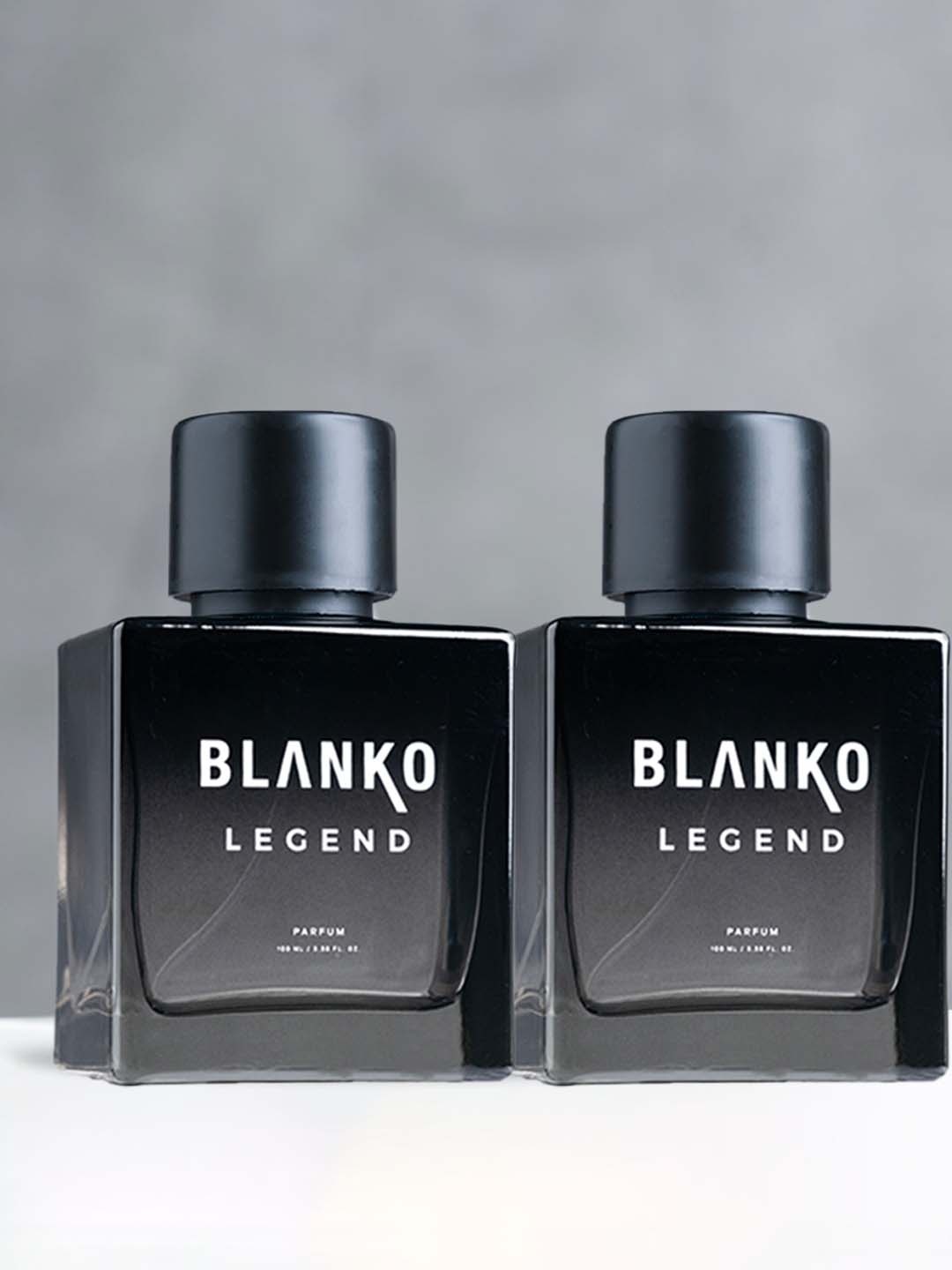 

BLANKO Men Set of 2 Legend TLT Long Lasting Parfum - 100 ml each, Black