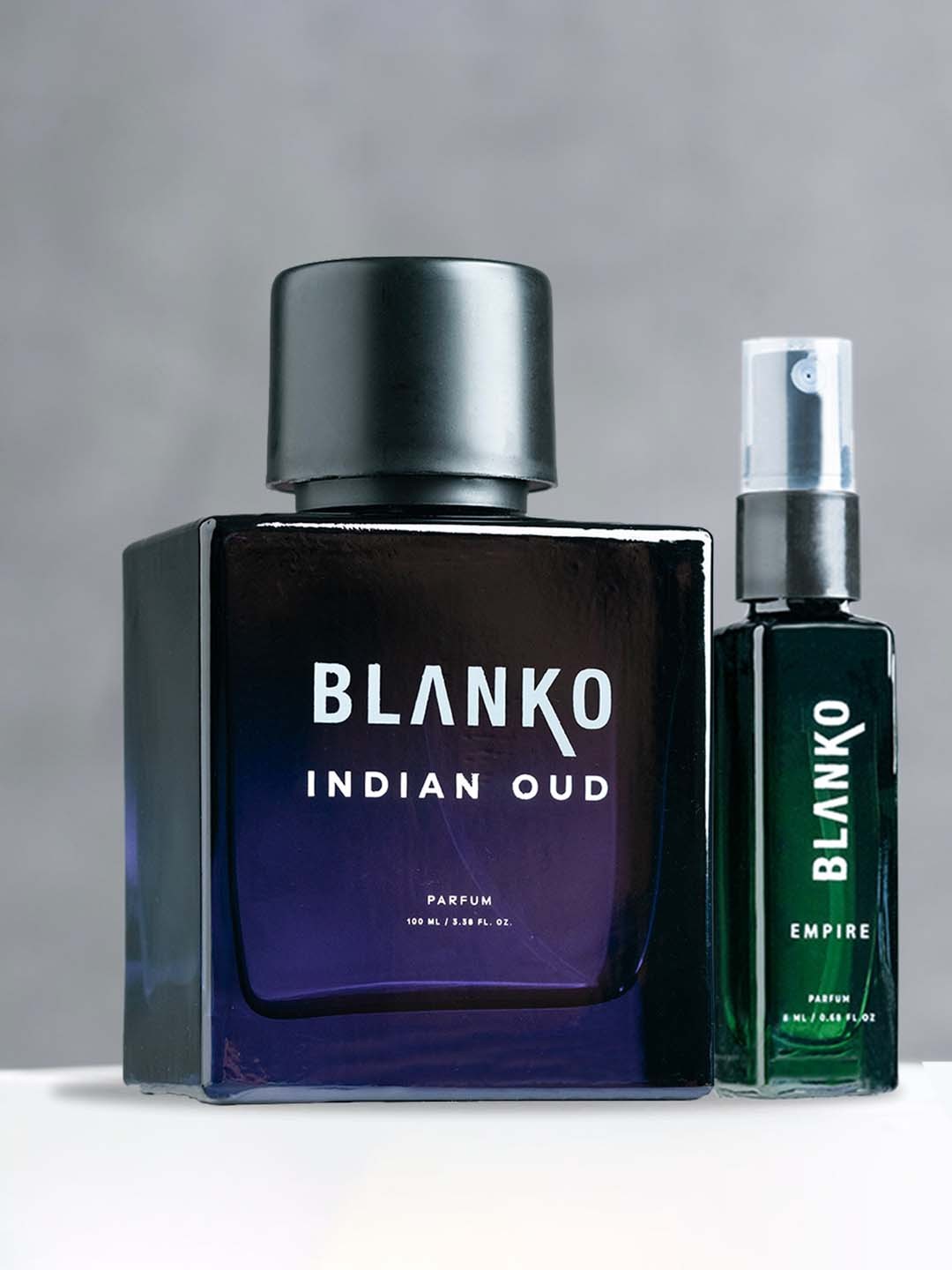 

BLANKO Men Set of Empire - 8ml & Indian Oud - 100ml TLT Long Lasting Parfum, Purple