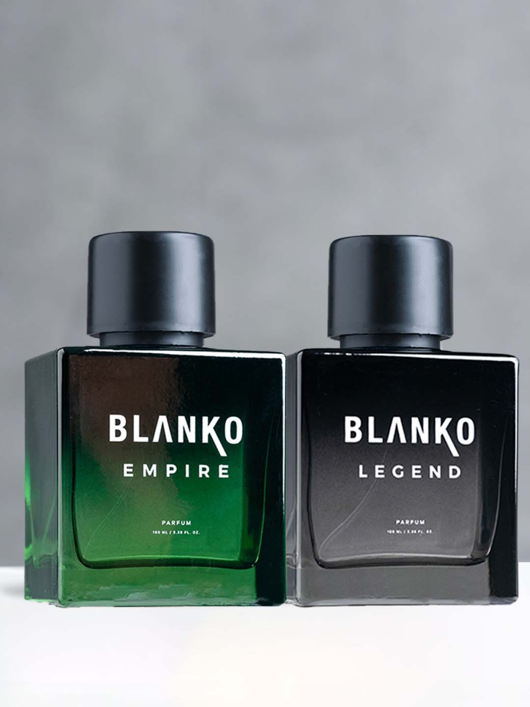 

BLANKO Men Set of Empire & Legend TLT Long Lasting Parfum - 100 ml each, Green