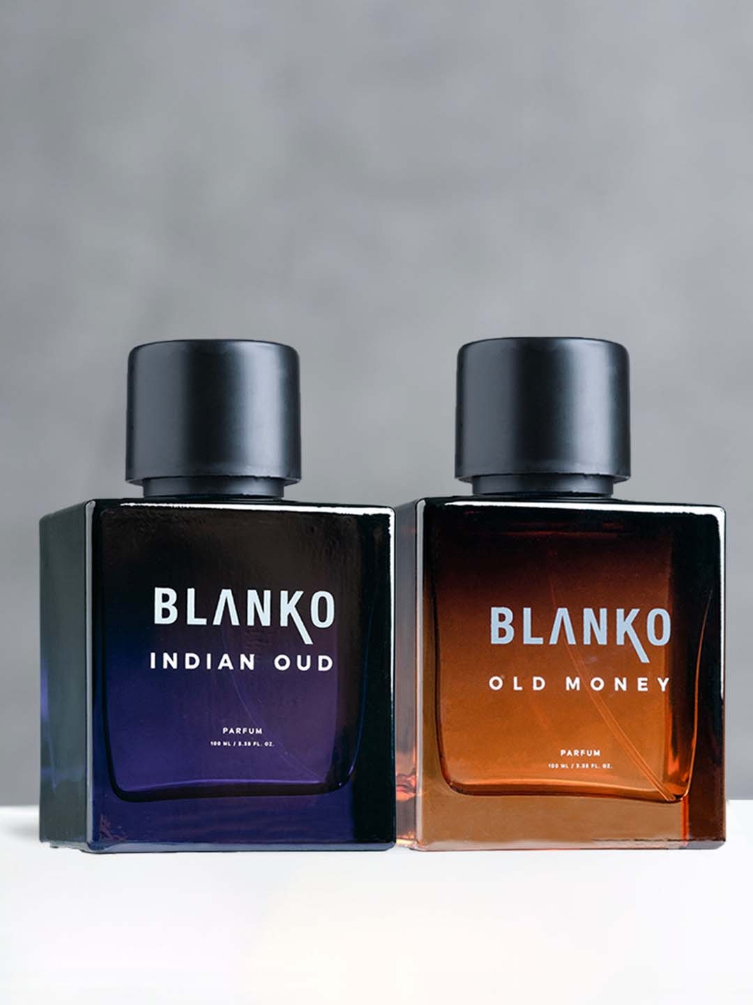 

BLANKO Men Old Money-Indian Oud Set Of 2 TLT Parfum - 100ml Each, Brown