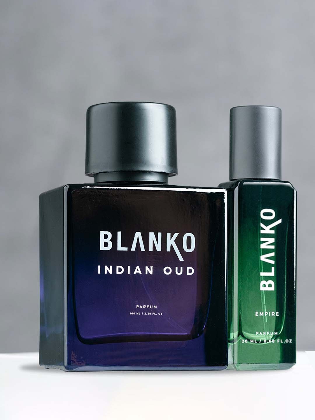 

BLANKO Men Empire-Indian Oud Set Of 2 TLT Parfum - 20ml & 100ml, Purple