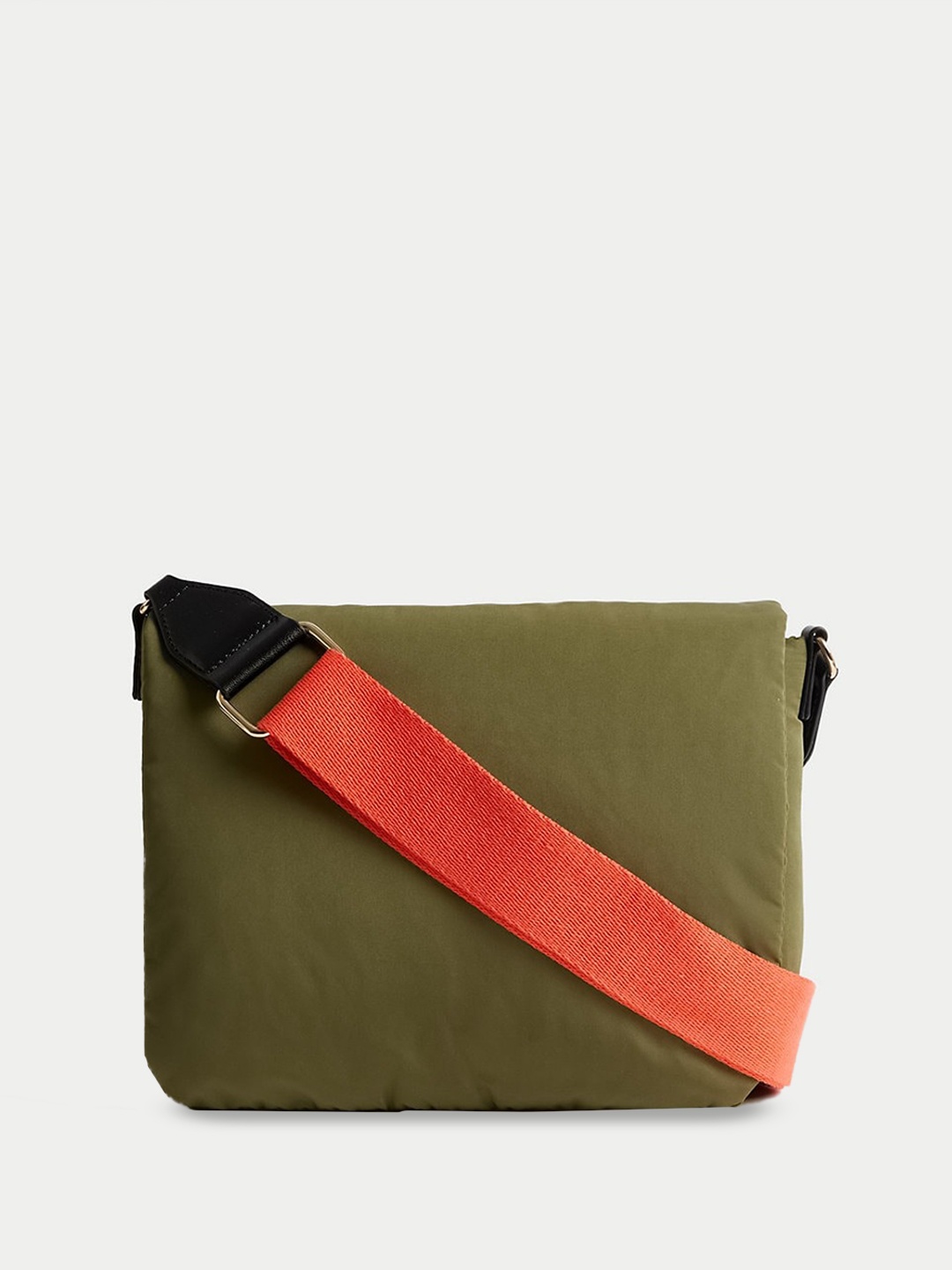 

Marks & Spencer PU Structured Sling Bag, Green