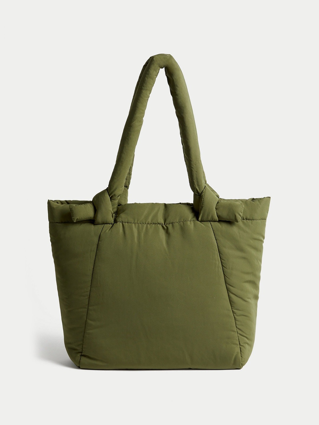 

Marks & Spencer Structured Shoulder Bag With Quilted, Olive
