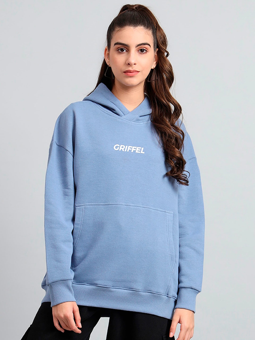 

GRIFFEL Hooded Pullover, Blue