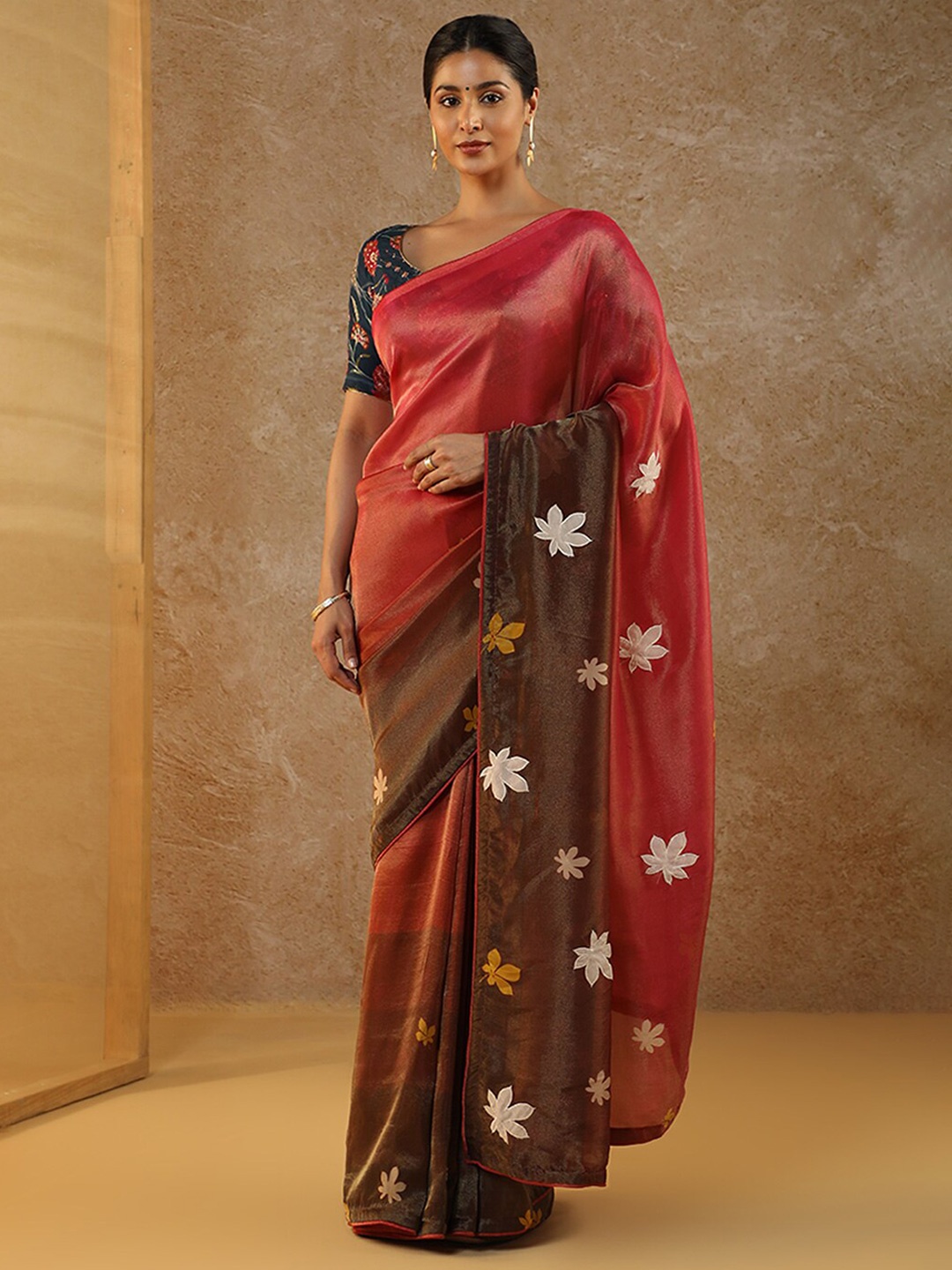 

Taneira Ombre Dyed Saree, Pink