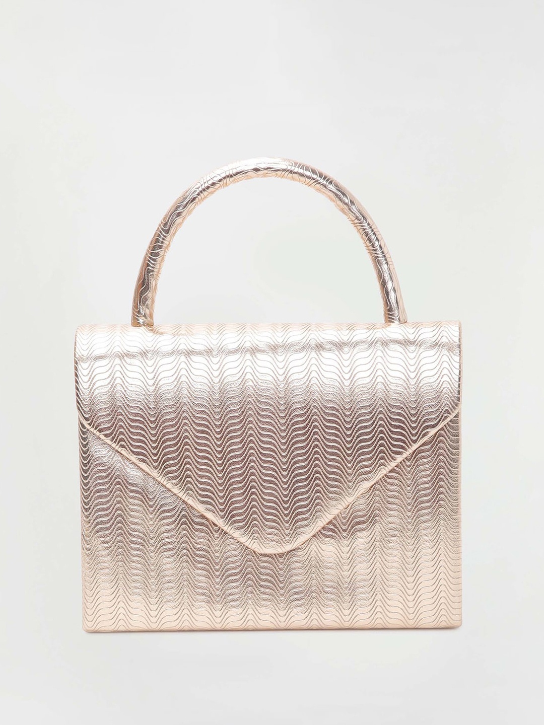 

CODE by Lifestyle Textured Structured Satchel, Beige