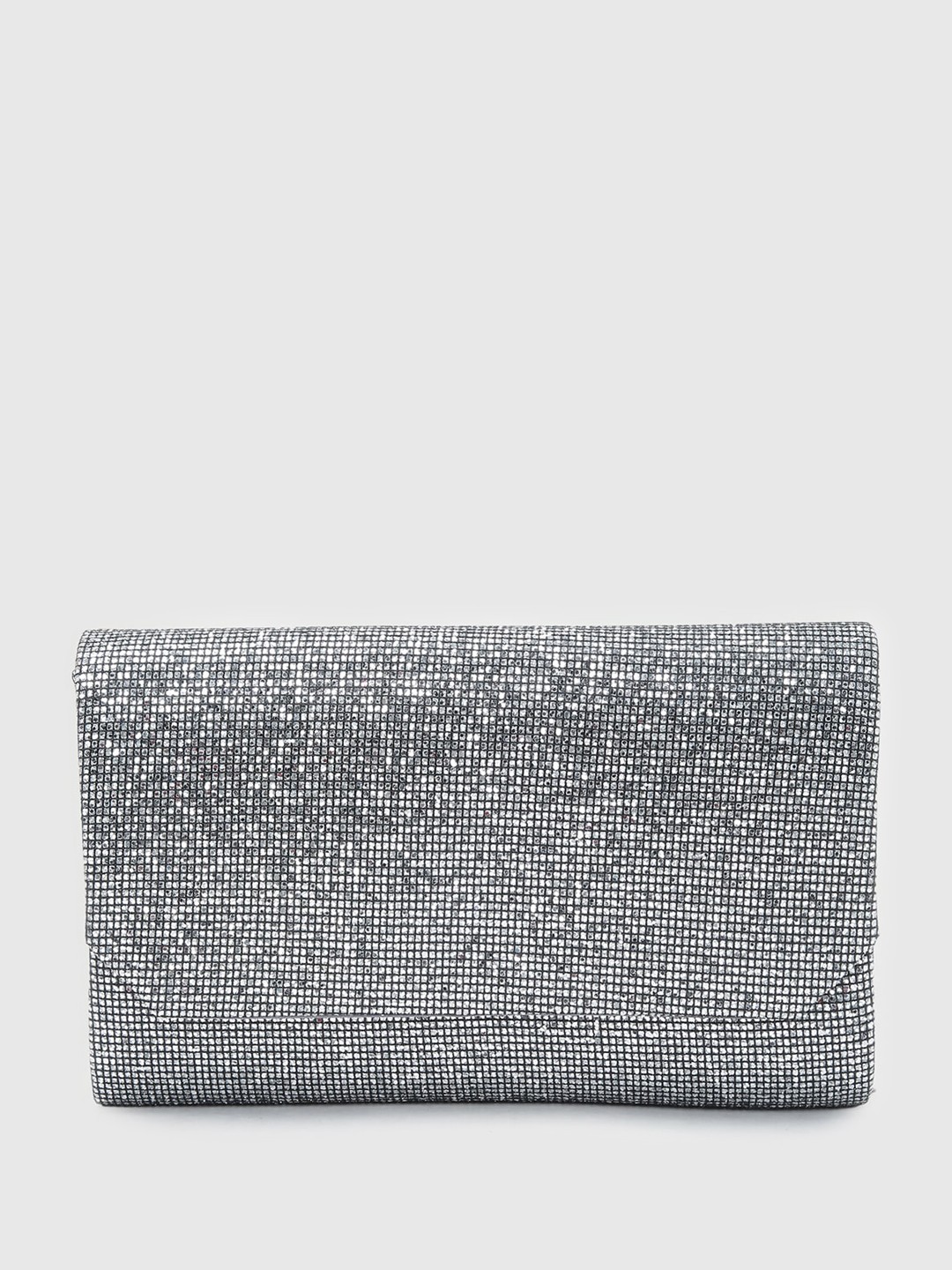 

CODE by Lifestyle Embellished Structured Sling Bag, Grey