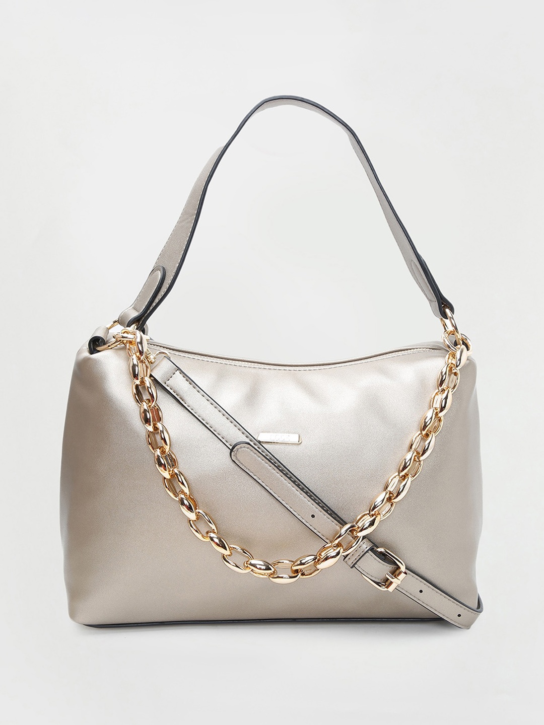 

CODE by Lifestyle Structured Hobo Bag, Beige
