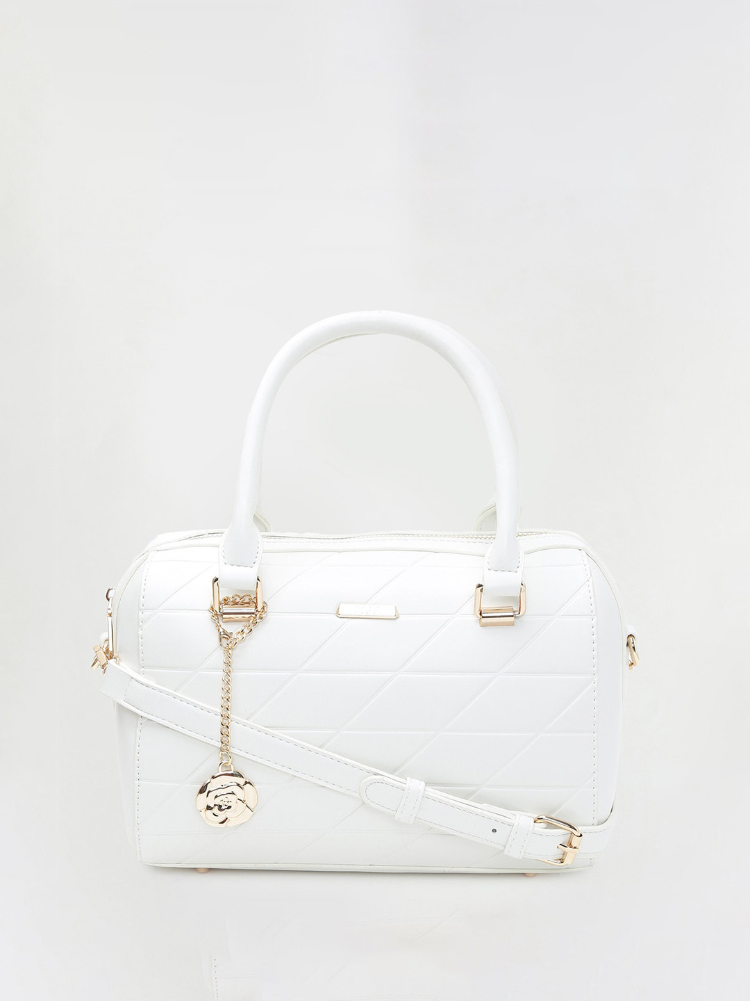 

CODE by Lifestyle Embellished Handheld Bag, Off white